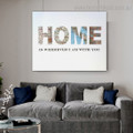 Home Map Abstract Nordic Framed Painting Pic Canvas Print for Wall Hanging Decor

