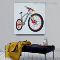 Dapple Cycle Abstract Modern Framed Artwork Pic Canvas Print for Room Wall Getup