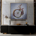 Cycle Front Abstract Modern Framed Painting Picture Canvas Print for Room Wall Decoration