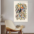 Toco Toucan Bird Abstract Modern Framed Painting Picture Canvas Print for Room Wall Ornament