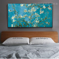 Almond Flower Van Gogh Impressionist Framed Artwork Photo Canvas Print for Room Wall Decoration