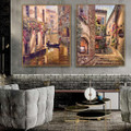 Venice Landscape Cityscape Modern Framed Artwork Image Canvas Print for Wall Decoration