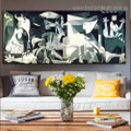 Guernica Pablo Picasso Reproduction Framed Painting Portrait Canvas Print for Room Wall Assortment