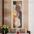 Goldfish Gustav Klimt Reproduction Framed Portraiture Image Canvas Print for Room Wall Garnish