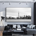 Toronto Cityscape Modern Framed Painting Image Canvas Print for Room Wall Adornment