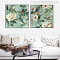 Hummingbirds Painting Print for Living Room Wall Art