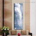 Flying Wing Abstract Modern Framed Smudge Picture Canvas Print for Room Wall Decor