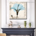 Know Botanical Quote Framed Effigy Picture Canvas Print for Room Wall Garniture