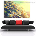 Sunflower Garden Botanical Modern Framed Painting Photo Canvas Print for Room Wall Finery