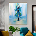 Fairy Dress Abstract Figure Framed Painting Image Canvas Print for Room Wall Finery