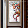 Half Calico Horse Abstract Graffiti Framed Painting Picture Canvas Print for Room Wall Adornment