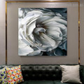 Rose Bloom Abstract Floral Framed Artwork Photo Canvas Print for Room Wall Decoration