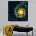 Blinding Floret Abstract Floral Modern Framed Scheme Image Canvas Print for Room Wall Getup