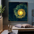 Blinding Floret Abstract Floral Modern Framed Scheme Image Canvas Print for Room Wall Decor