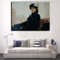 The Unknown Woman Painting Canvas Print