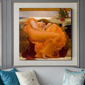 Flaming June Painting Print for Wall Decor