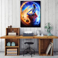 Lord Shiva Painting Print