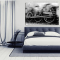 Locomotive Engine Picture Print