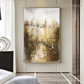 Multicolored Abstract Modern Framed Artwork Image Canvas Print for Room Wall Getup