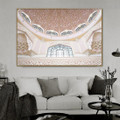 Putra Mosque Religious Framed Artwork Photograph Canvas Print for Room Wall Adornment