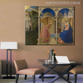 European Renaissance Period Painting by Italian Painter Fra Angelico Canvas Print for Wall Decor