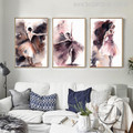 Girls Dance Watercolor Painting Canvas Print for Wall Decor