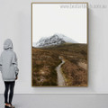 Summit Nature Modern Framed Painting Picture Canvas Print for Room Wall Disposition