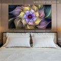 Crystal Surreal Flower Painting Print