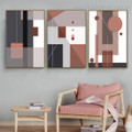 Spheroidal Square Abstract Contemporary Framed Painting Photograph Canvas Print for Room Wall Outfit