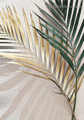 Palm Leaves Botanical Contemporary Framed Artwork Image Canvas Print
