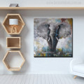 Elephant Abstract Modern Wall Art Print for Wall Decor