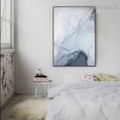 Grey Marble Abstract Contemporary Framed Artwork Pic Canvas Print for Room Wall Decor