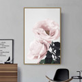 Blooming Roses Floral Contemporary Framed Painting Image Canvas Print for Decoration
