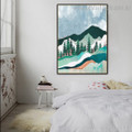 Won Landscape Nature Contemporary Framed Artwork Image Canvas Print for Room Wall Outfit