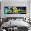 Chinese Style Painting Abstract Modern Artwork Portrait Canvas Print for Room Wall Decoration