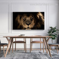 Starring Lion Animal Modern Painting Pic Canvas Print For Room Wall Decoration