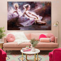 Lead Dancer Abstract Figure Modern Painting Print For Living Room Decor