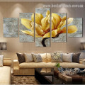 Daffodil Botanical Modern Painting Image Canvas Print for Room Wall Flourish