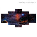 Outer Space Nature Landscape Modern Framed Effigy Photo Canvas Print