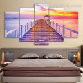 Sunset Seascape Nature Landscape Modern Framed Painting Picture Canvas Print