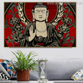 Shakyamuni Buddha Pietistical Modern Painting Photo Canvas Print for Room Wall Adornment