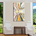 Palace Modern Abstract Architecture Painting Canvas Print For Room Wall Outfit