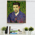 Doctor Felix Rey Vincent Van Gogh Impressionist Reproduction Figure Painting Canvas Print for Wall Ornament