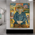 Pere Tanguy Vincent Van Gogh Impressionist Reproduction Figure Painting Print for Room Wall Equipment