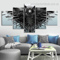 Sea Eagle Bird Modern Framed Artwork Pic Canvas Print for Room Wall Adornment