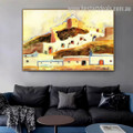 Almeria I Walter Gramatte Cityscape Expressionism Effigy Pic Canvas Print for Room Wall Onlay