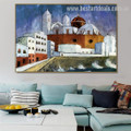 Cadiz Walter Gramatte Cityscape Expressionism Painting Picture Canvas Print for Room Wall Adornment