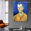 Portrait of Doctor Felix Rey Vincent Willem Van Gogh Figure Impressionist Portrait Photo Canvas Print for Room Wall Garniture