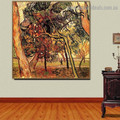 Study of Pine Trees Vincent Willem Van Gogh Botanical Landscape Impressionism Artwork Painting Canvas Print for Room Wall Garniture