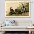 Spotted Grous John James Audubon Bird Landscape Ornithologist Reproduction Portrait Photo Canvas Print for Room Wall Ornament